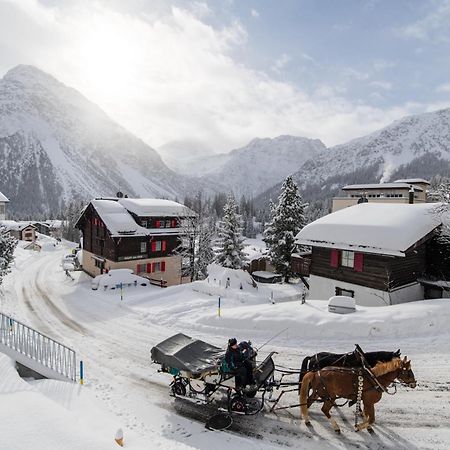 Haus Burgermeister Wohnung Tschirpen Arosa Kültér fotó