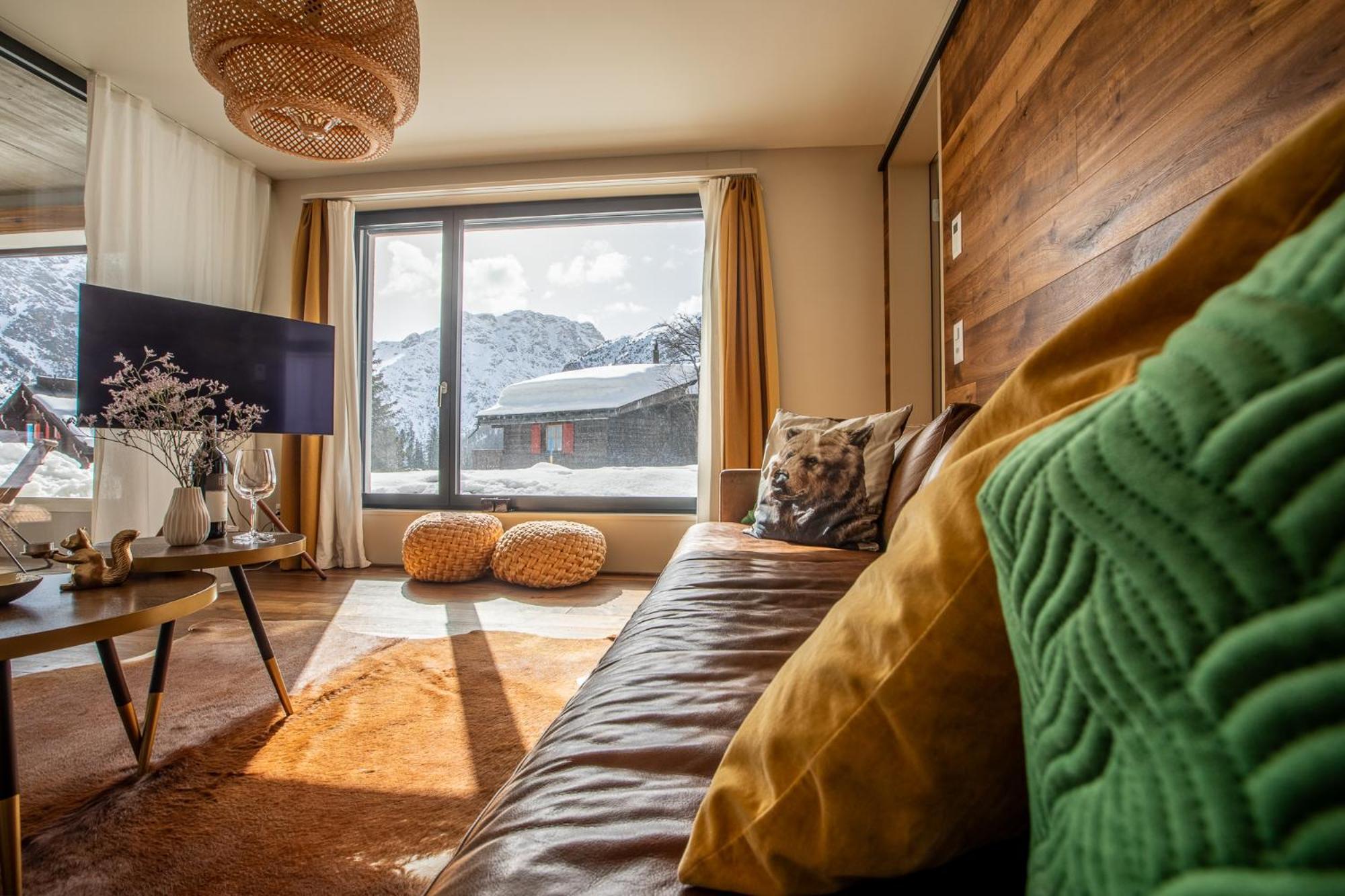 Haus Burgermeister Wohnung Tschirpen Arosa Kültér fotó